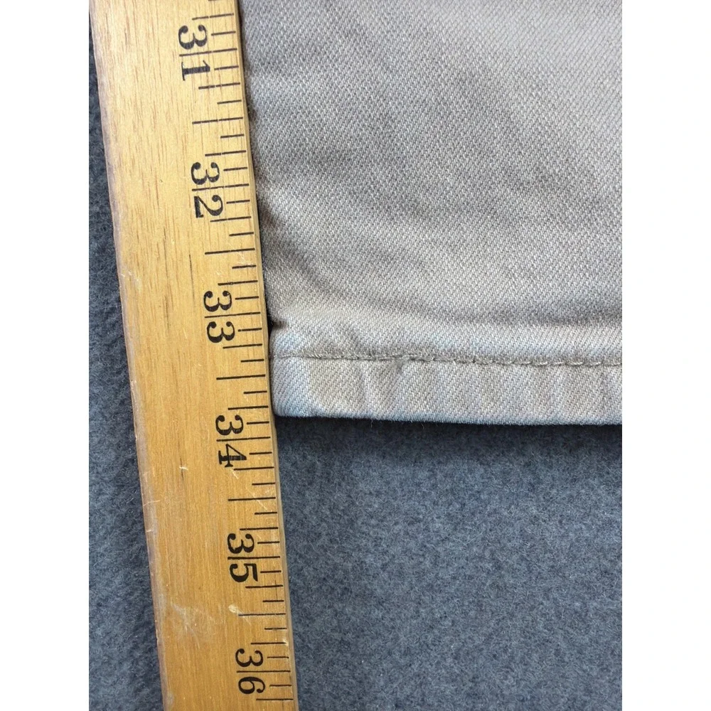 Levi's 505 Regular Fit Jeans Mens‎ 36x34 Tan Khaki Straight Leg Denim Pants